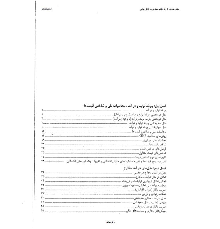 اقتصاد کلان تیمور رحمانی